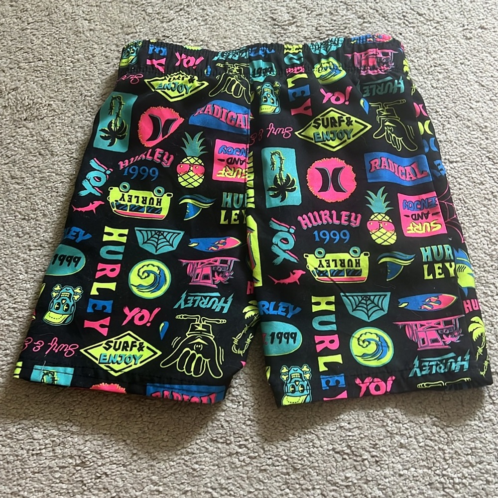 Boys Hurley Pull-On Swimsuit - Picture 2 of 2